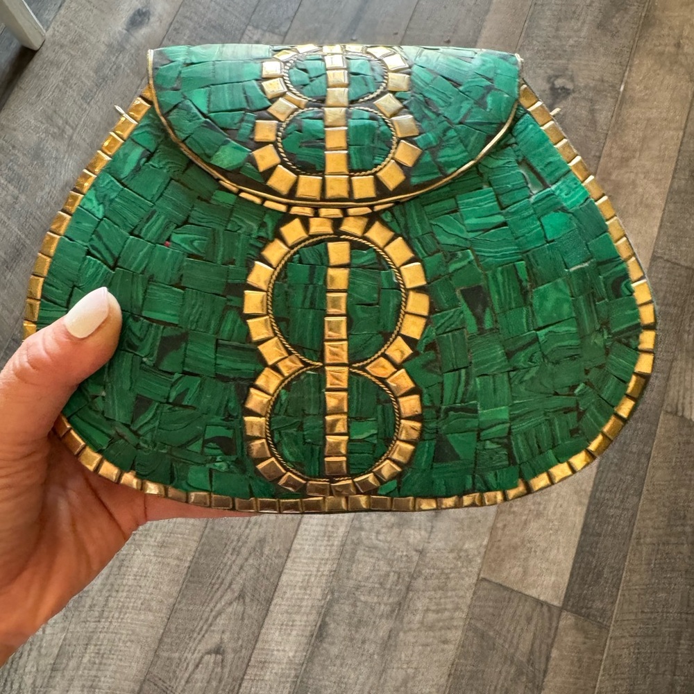 Ramla handmade. Moroccan tile clutch bag